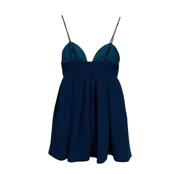 Rubber Ducky L Dress Blue V-neck Sleeveless Cocktail Party Productions Women’s - Picture 8 of 8